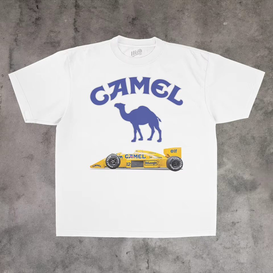 Streetwear Brand Vintage - Vintage Racing Classic Camel Trendy Brand