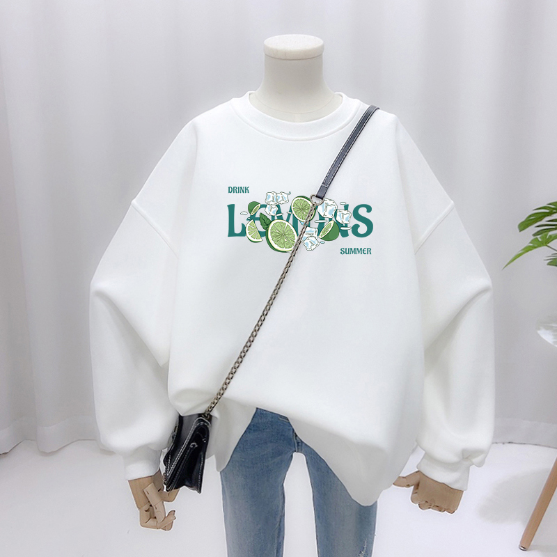 Streetwear Brand Of The Year - plus Size Women's Sweatshirt Loose Thin