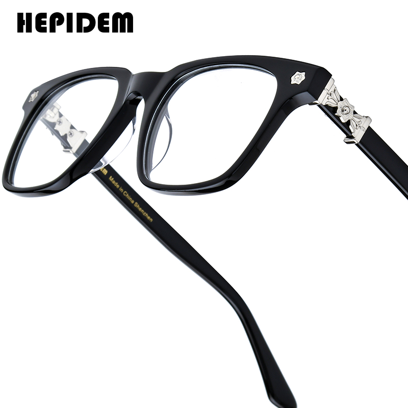 Chrome Hearts Ring - FONEX HEPIDEM Acetate Eyeglasses Frame Men