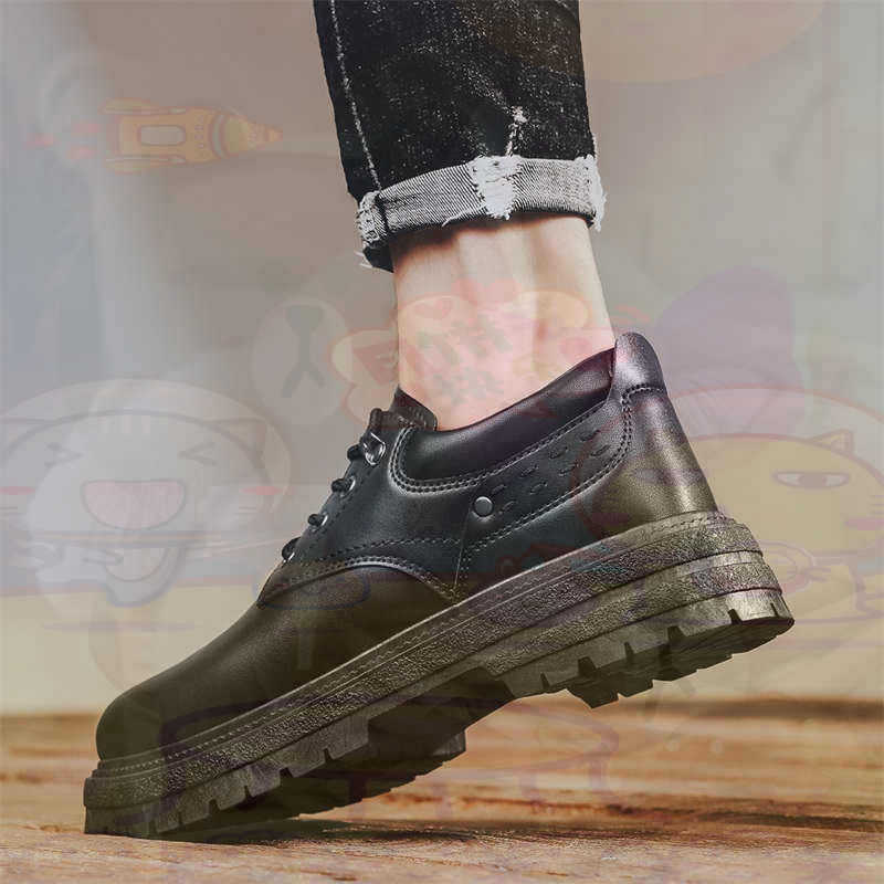 Streetwear Brand Italy - Dark Natural Leather Fashion Trainers Tennis