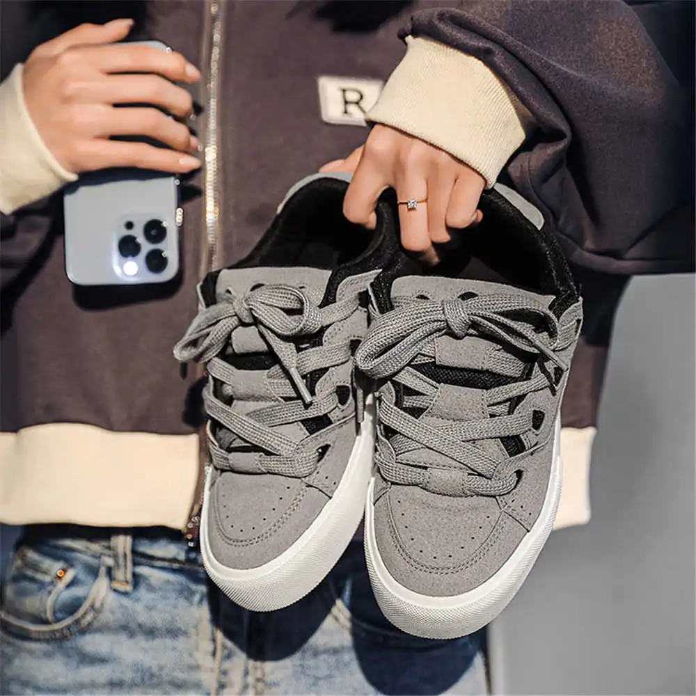 Streetwear Brand Italy - With Lacing Hiphop Women's School Shoes