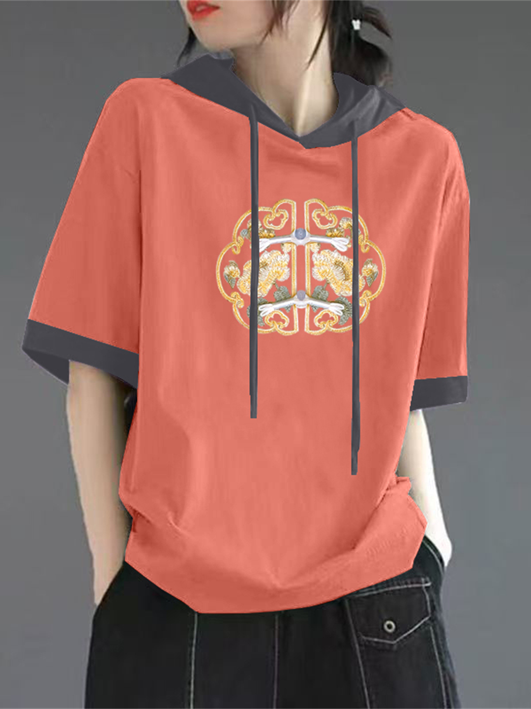 Red Pure Cotton Short Sleeve T - Streetwear Brand Of The Year review and price