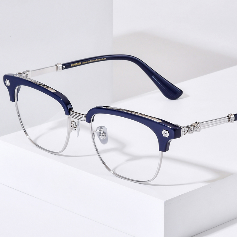 FONEX HEPIDEM Acetate Eyeglass - Chrome Hearts Ring review and price