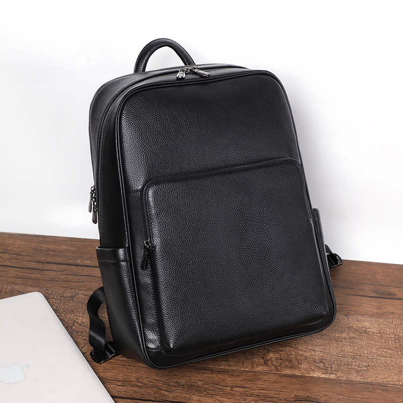 100% Cow Genuine Leather Men B - Streetwear Brand Backpack review and price