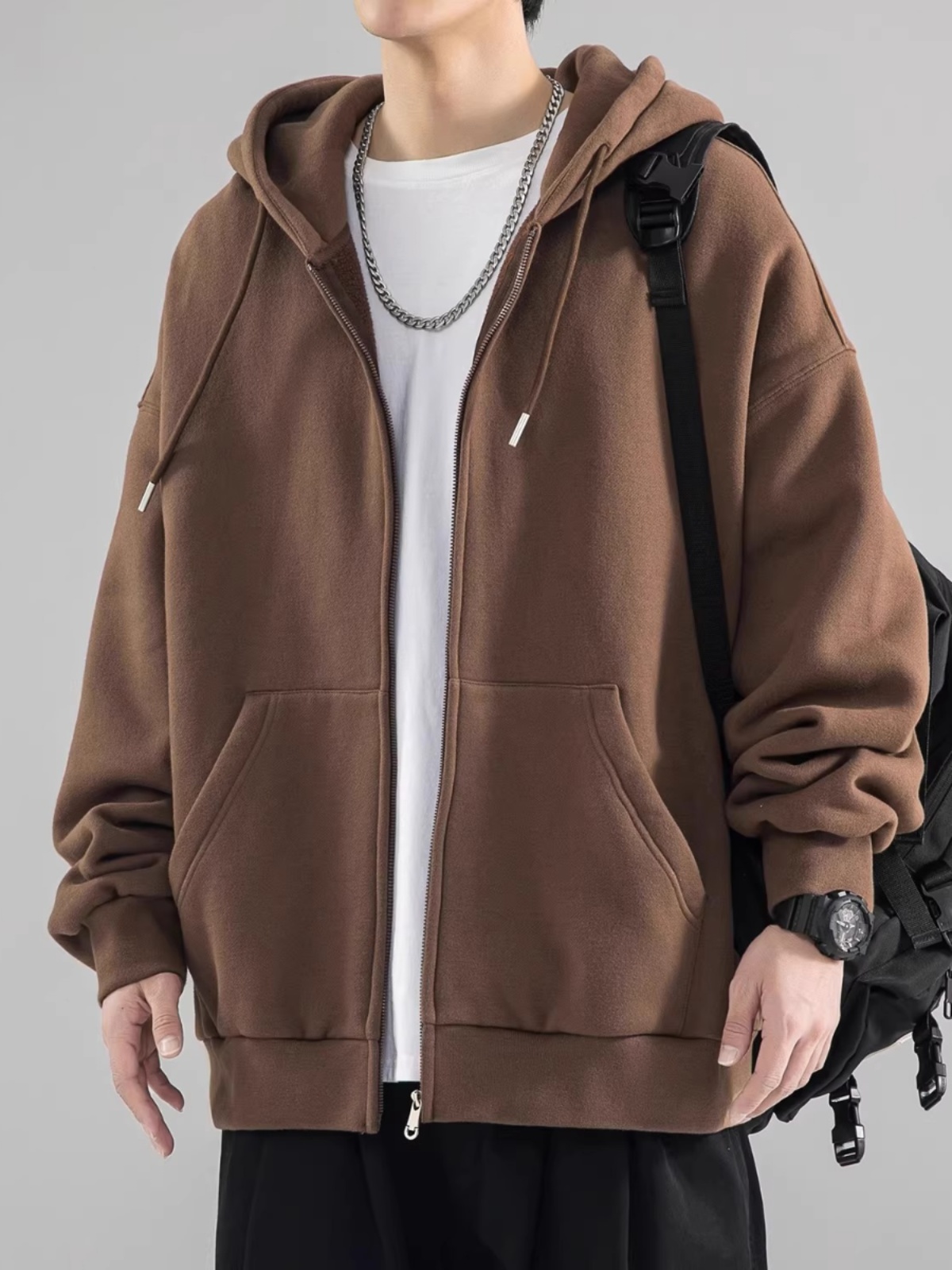 Loose Men's Hoodie Sweatshirt  - Streetwear Brand Hong Kong review and price