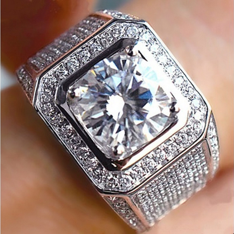 Luxury 925 Sterling Silver Rin - Chrome Hearts Ring review and price