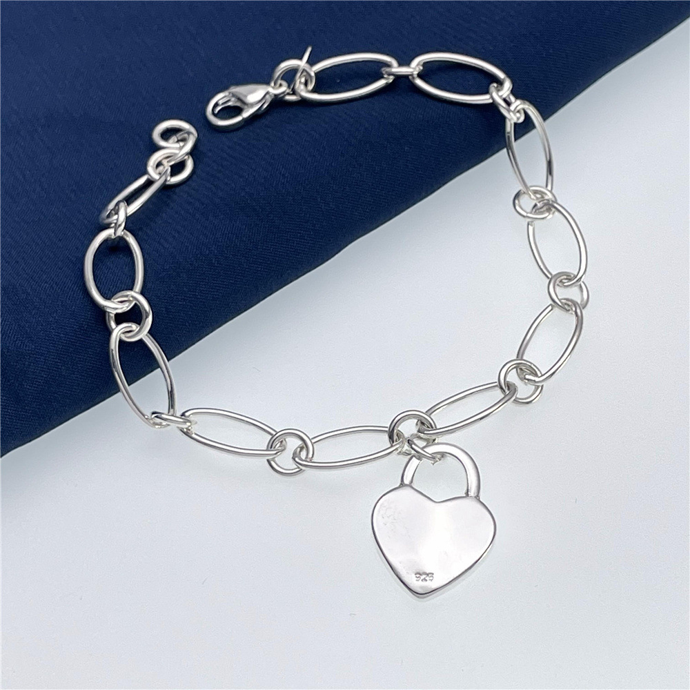 Popular Brands 925 sterling Si - Streetwear Brand Heart review and price