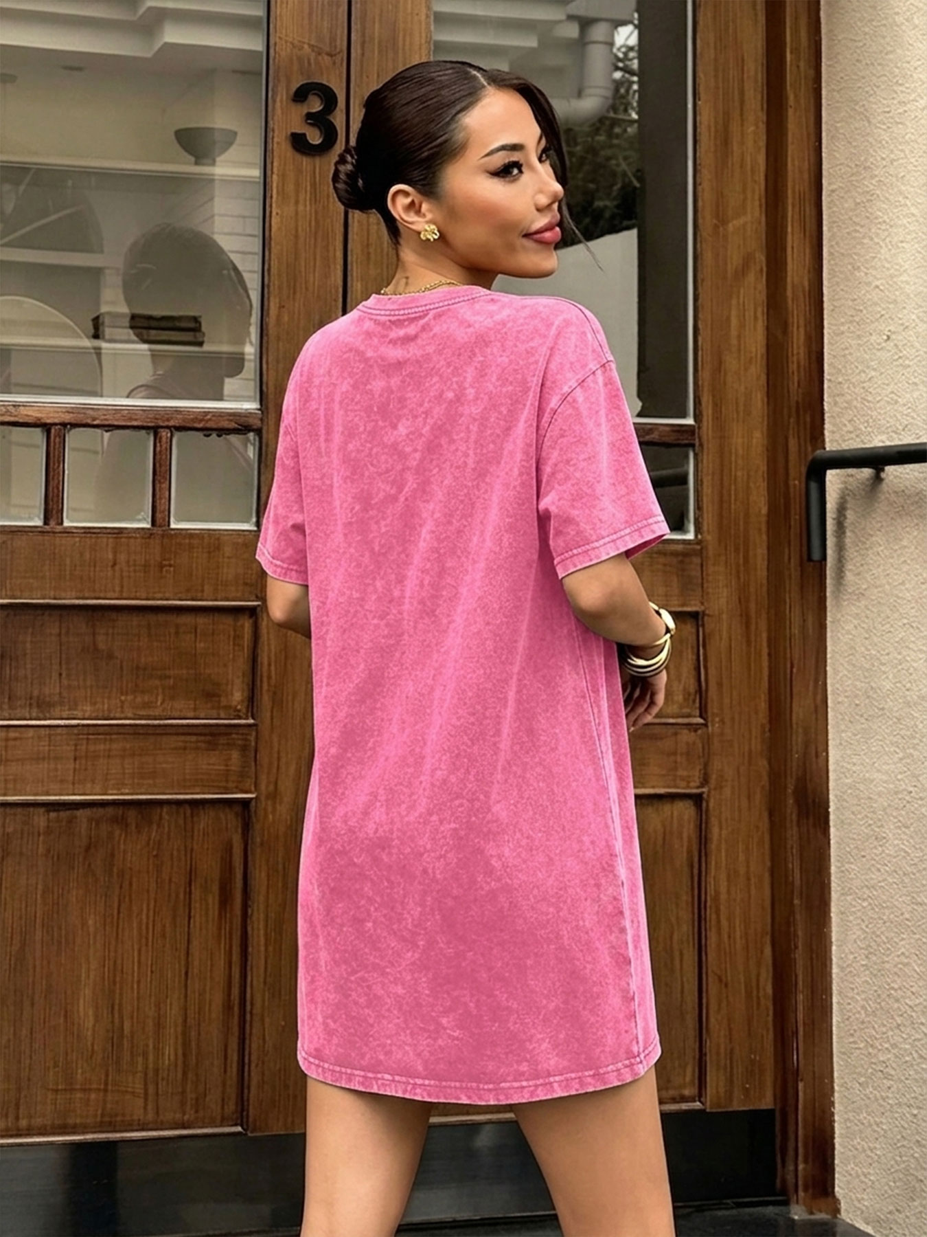 Vintage Washed Retro T-shirt D - Streetwear Brand Heart review and price