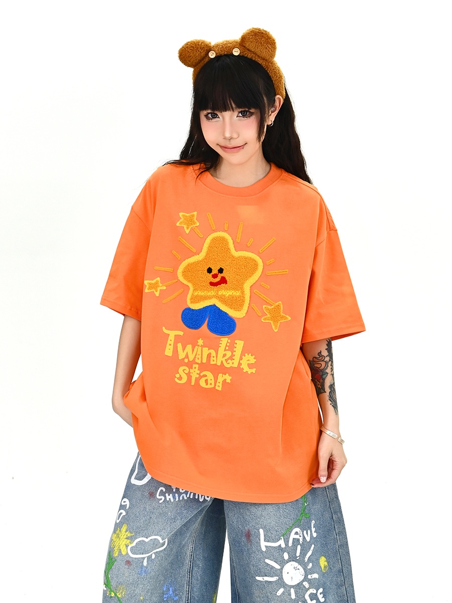 Lazy Pattern Embroidered Star  - Streetwear Brand Of The Year review and price