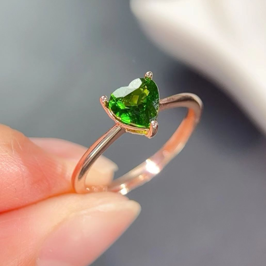 925 Silver Gemstone Ring 6mm 0 - Chrome Hearts Ring review and price