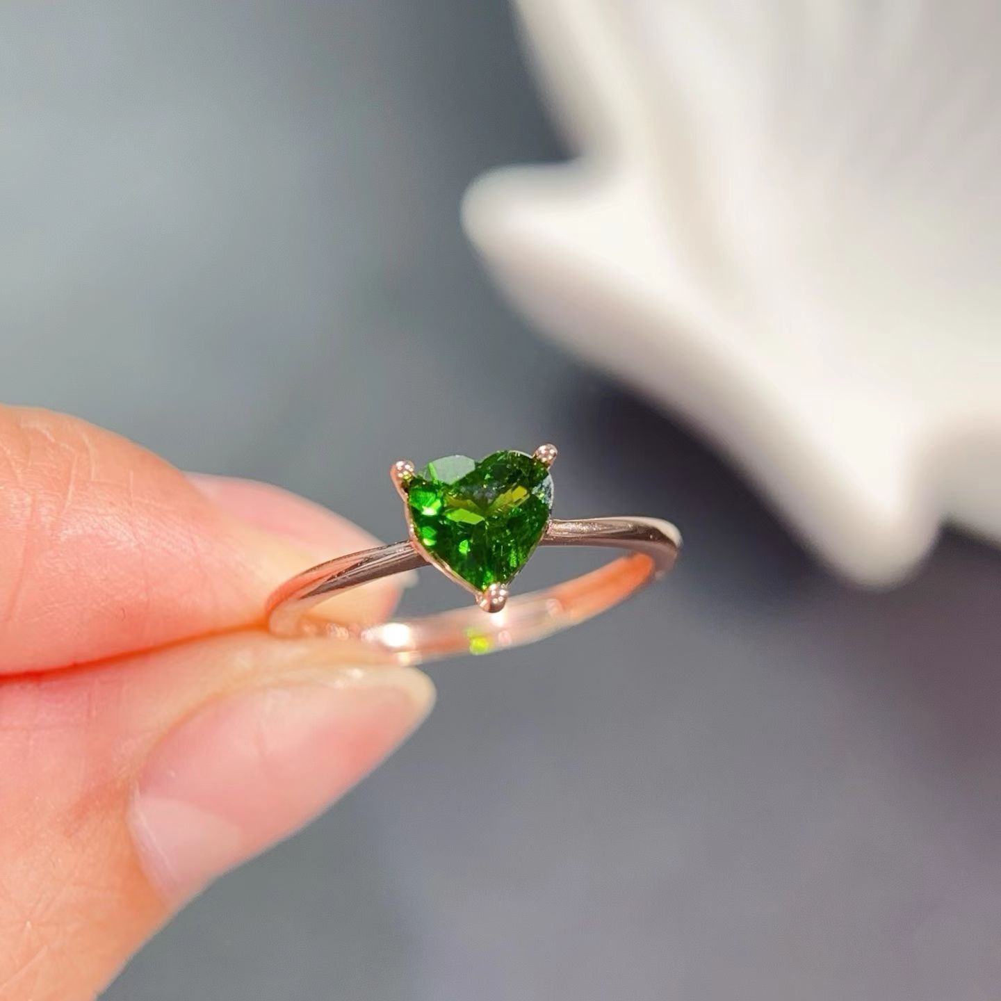 925 Silver Gemstone Ring 6mm 0 - Chrome Hearts Ring review and price