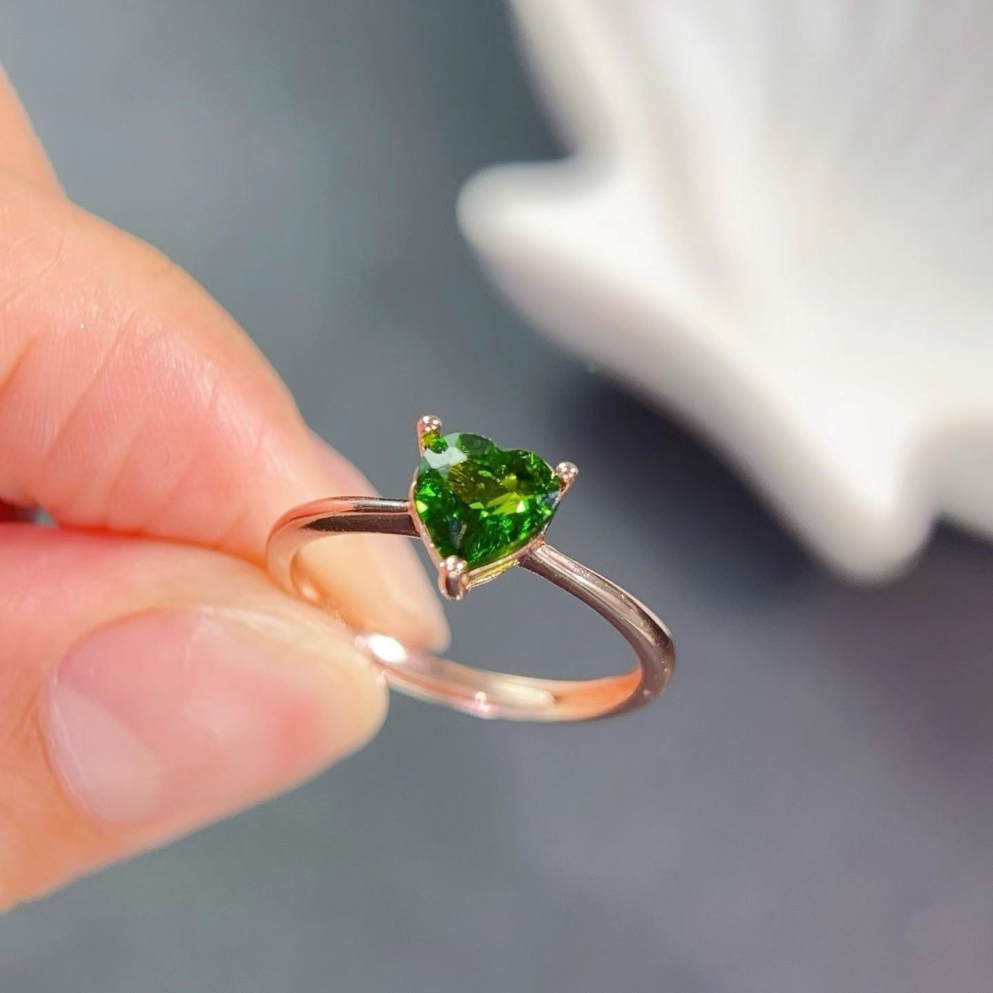 925 Silver Gemstone Ring 6mm 0 - Chrome Hearts Ring review and price