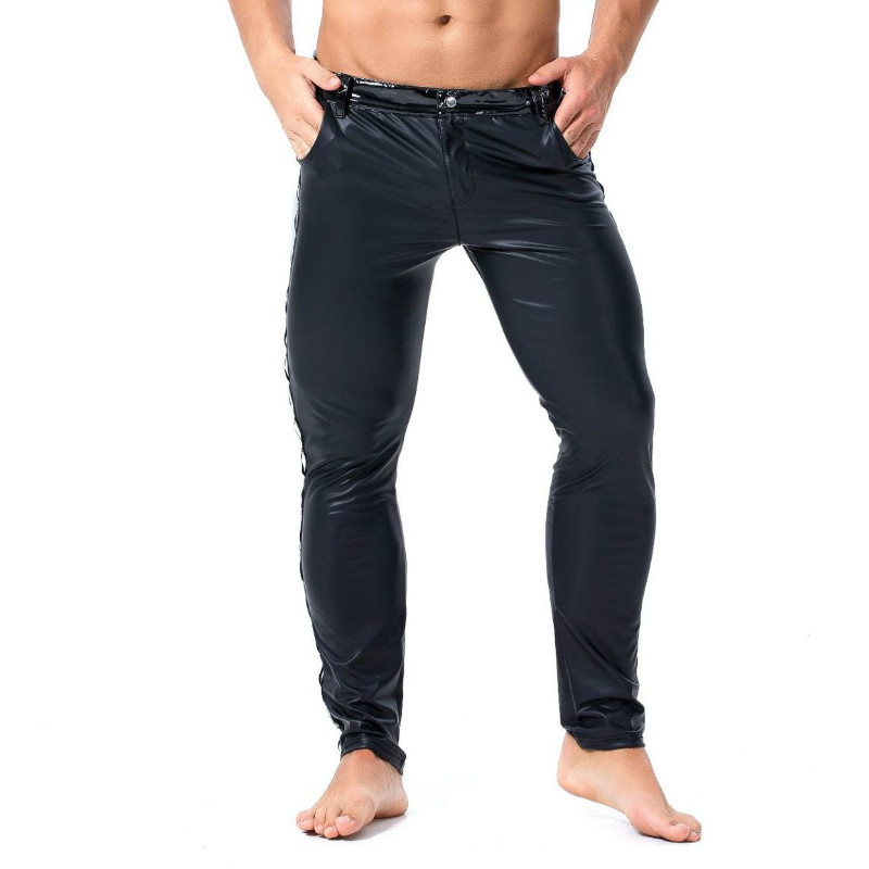 S-XXL Brand Men Leather Rivet  - Streetwear Brand Fashion review and price