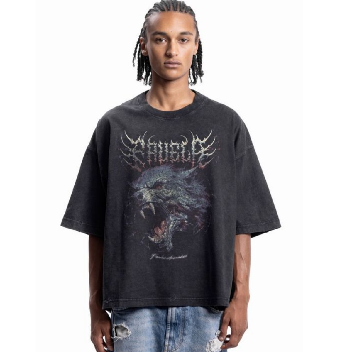 Sacred Heart Metal Font Street - Streetwear Brand Heart review and price
