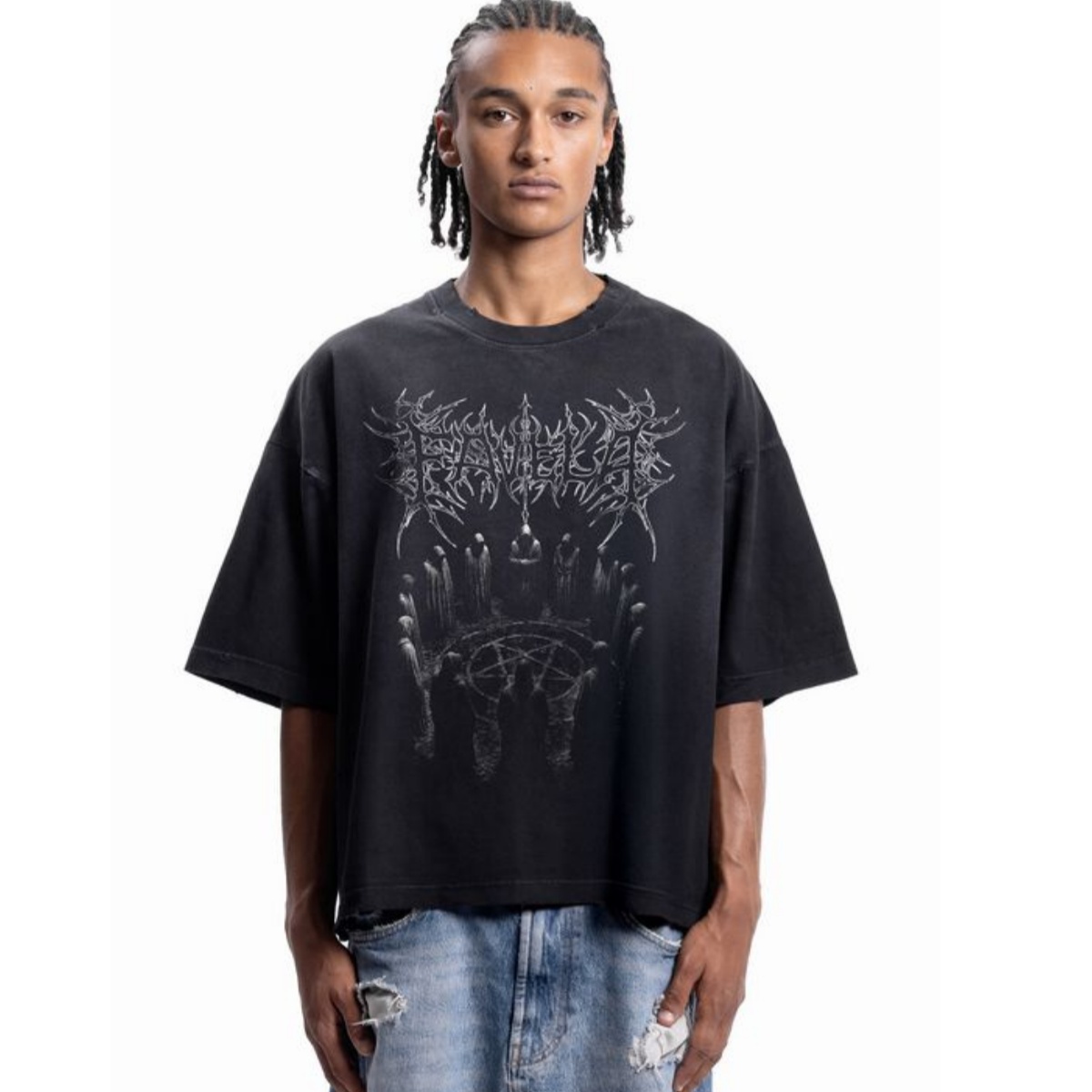 Sacred Heart Metal Font Street - Streetwear Brand Heart review and price