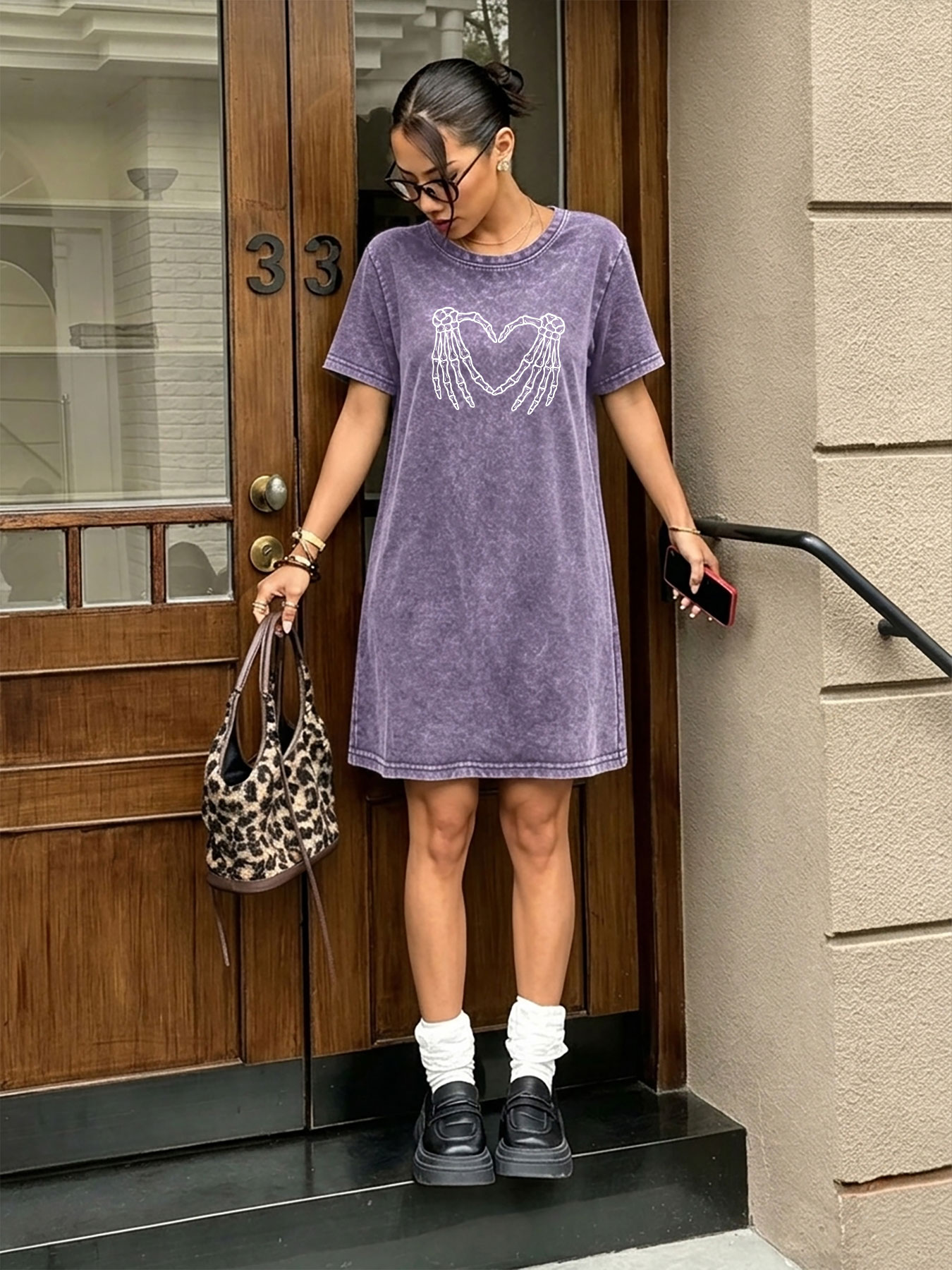 Vintage Washed Distressed T-Sh - Streetwear Brand Heart review and price