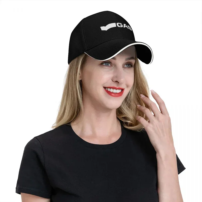New GAS Brand Logo Black Baseb - Streetwear Brand Logo Design review and price