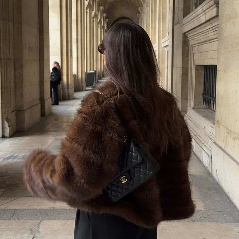 Vintage Brown Patchwork Fur Co - Streetwear Brand Vintage review and price
