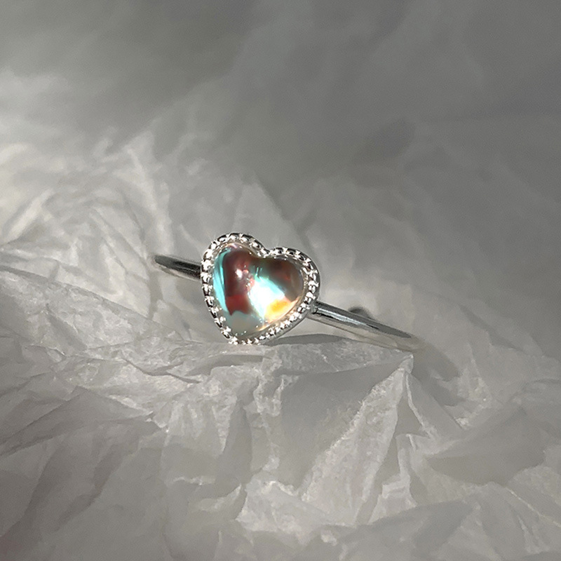 925 Sterling Silver Heart Zirc - Chrome Hearts Ring review and price