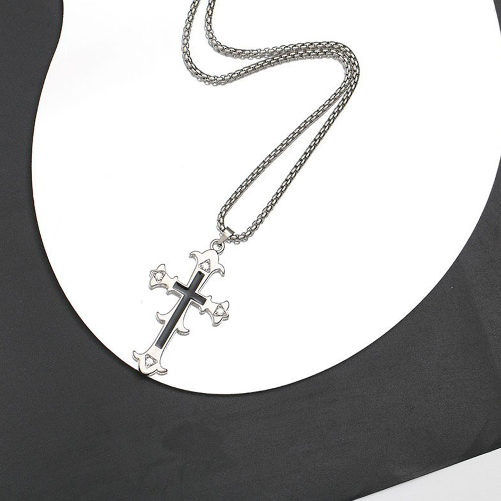 Cross pendant necklace chrome  - Chrome Hearts Ring review and price