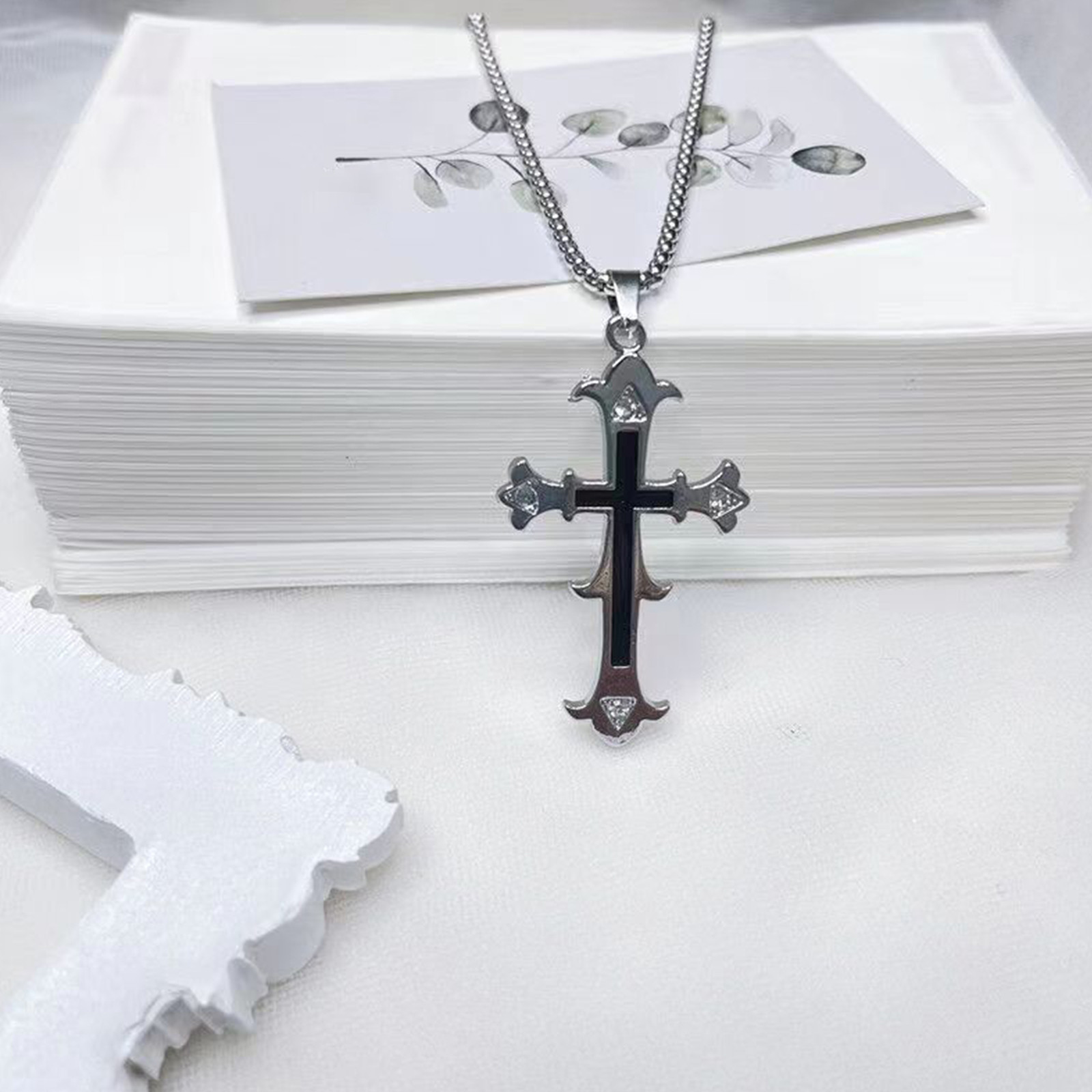 Cross pendant necklace chrome  - Chrome Hearts Ring review and price