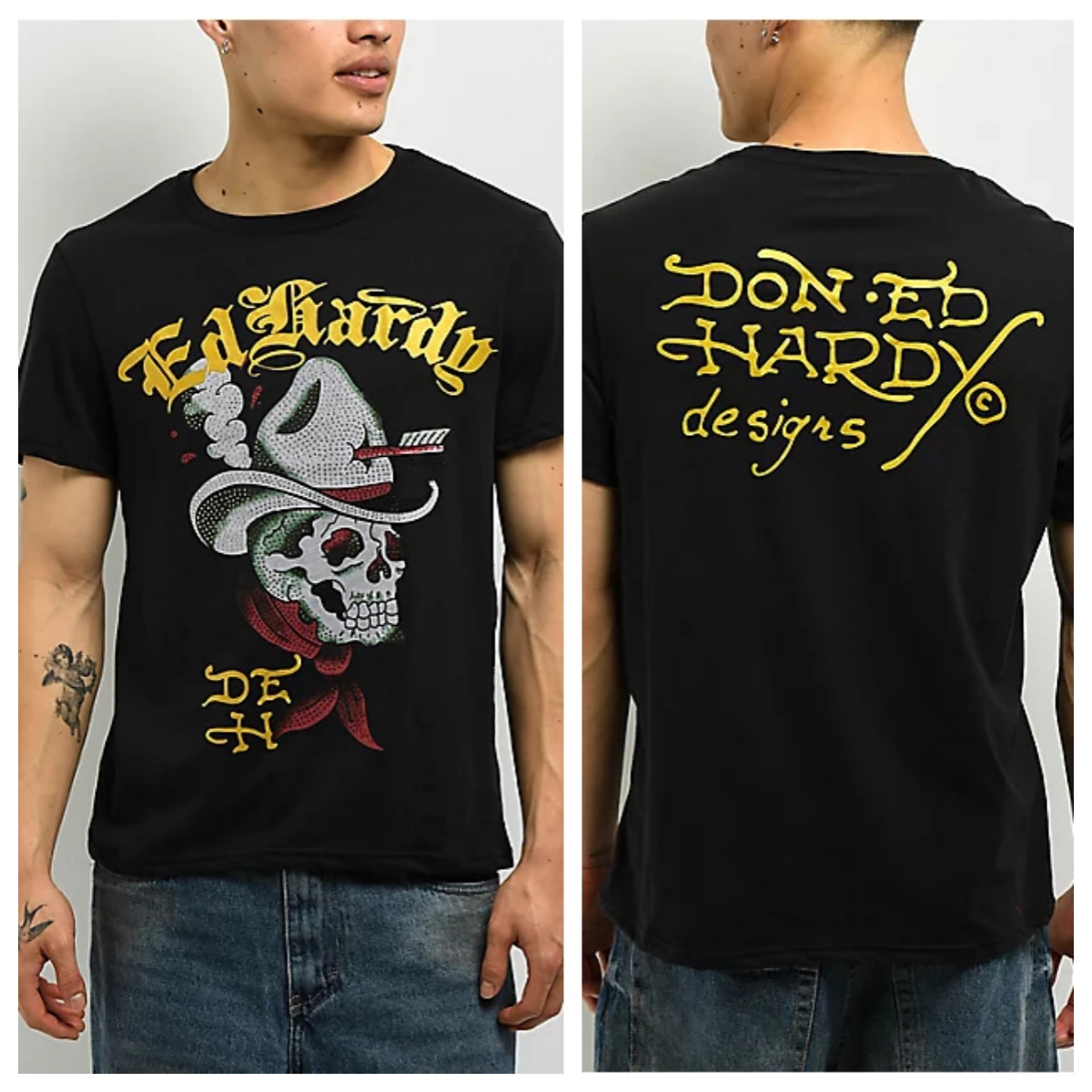 Cross Heart Ed Y2k Tattoo Art  - Streetwear Brand Heart review and price