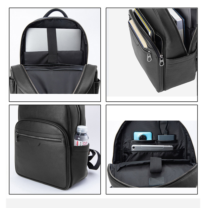 New Brand Genuine Leather Men  - Streetwear Brand Backpack review and price