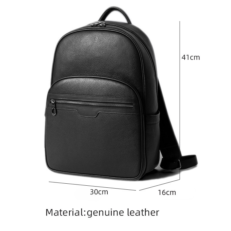 New Brand Genuine Leather Men  - Streetwear Brand Backpack review and price