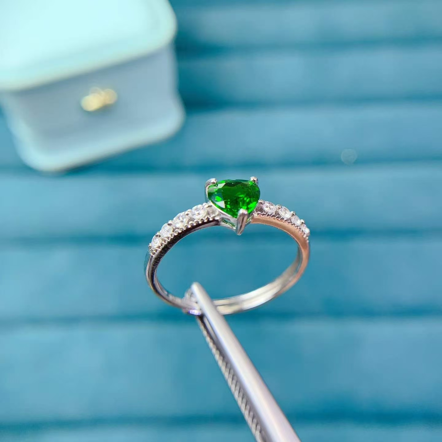 Pure 925 Silver Gemstone Ring  - Chrome Hearts Ring review and price