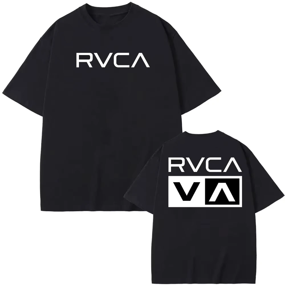 RVCA T Shirt Black Tee Summer  - Streetwear Brand Fashion review and price